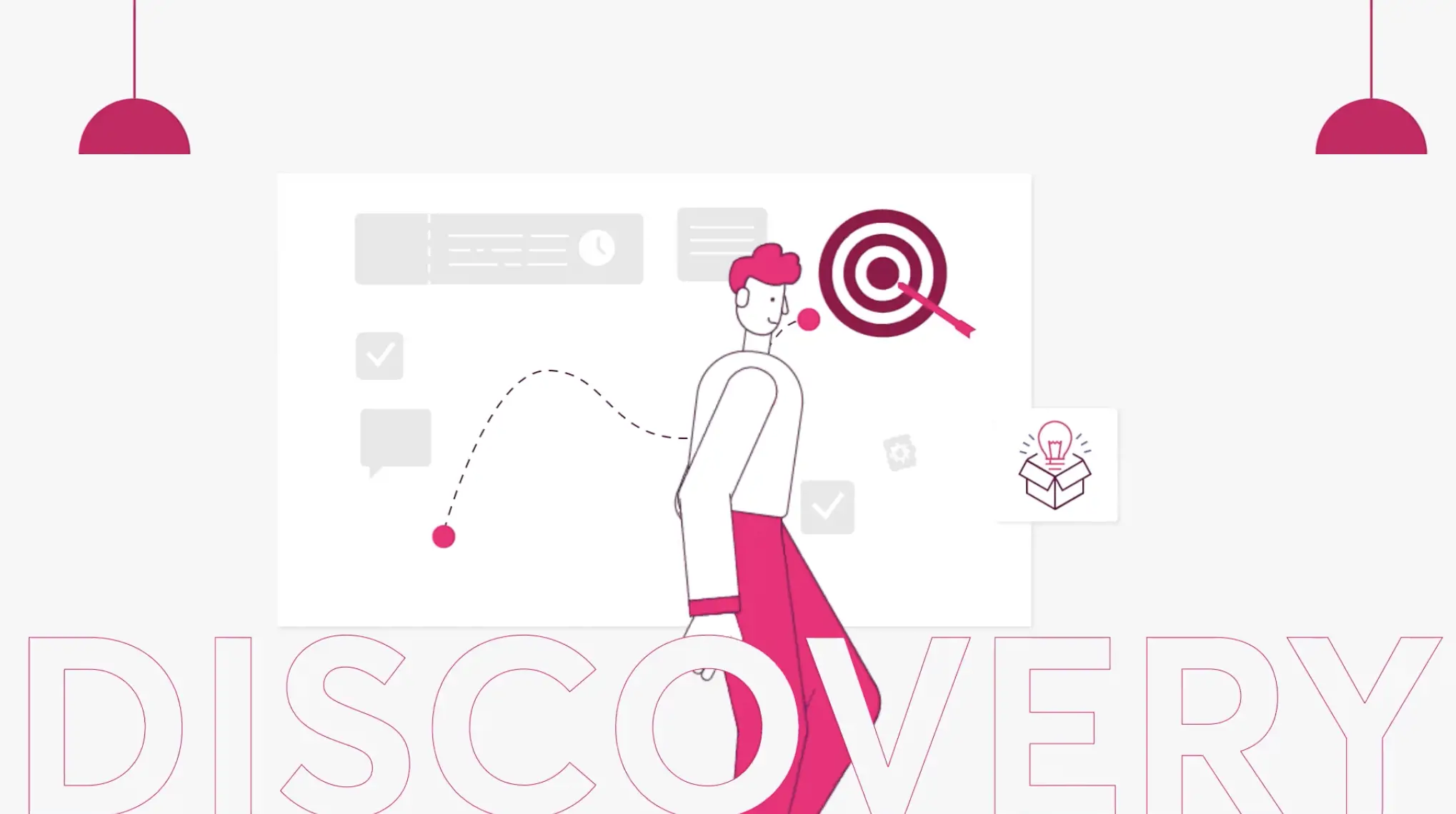 Infographic discovery Infographic for discovery process
