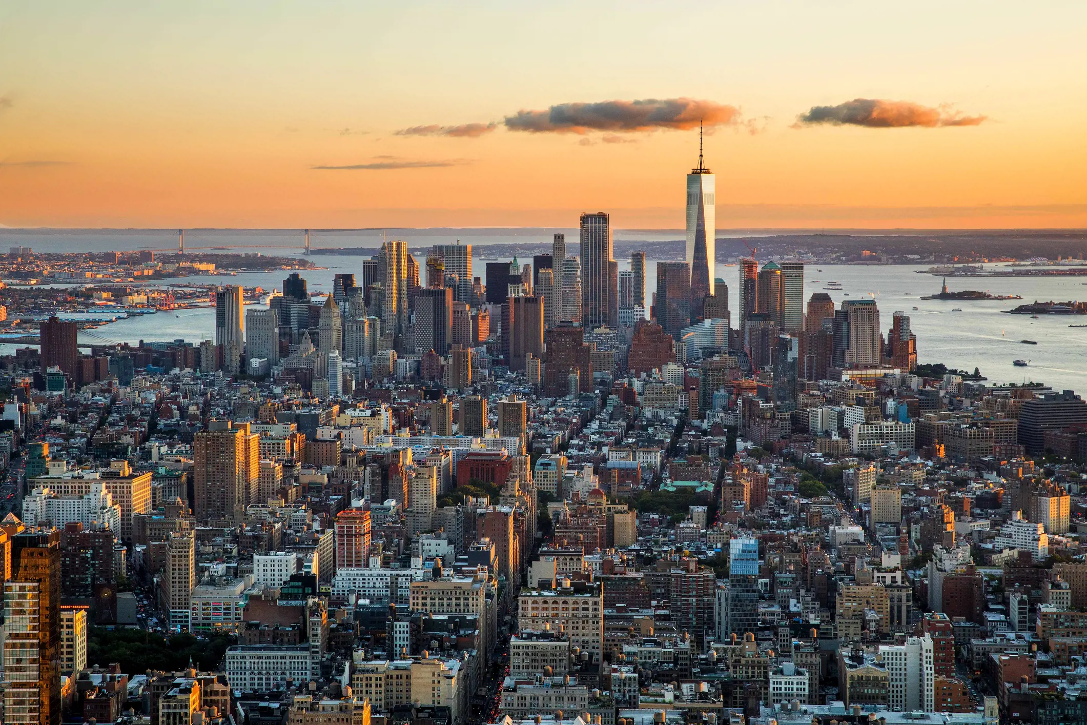 New York New York City skyline