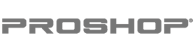 Proshop logo (gråtone)