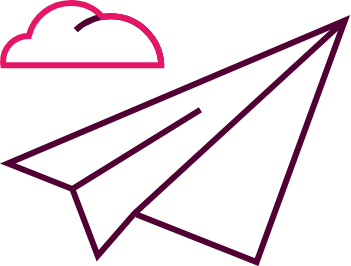 paper airplane icon