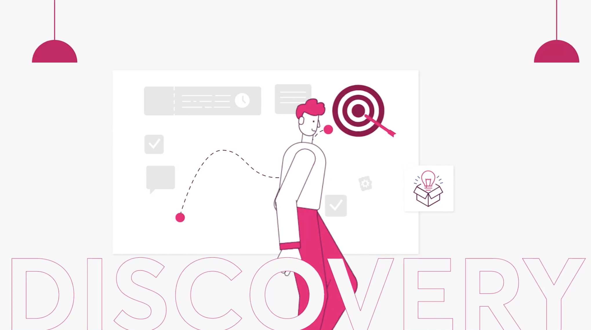 Infographic discovery Infographic for discovery process