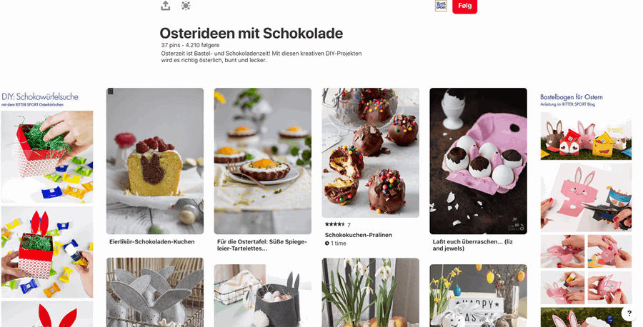 Rittersport Pinterest