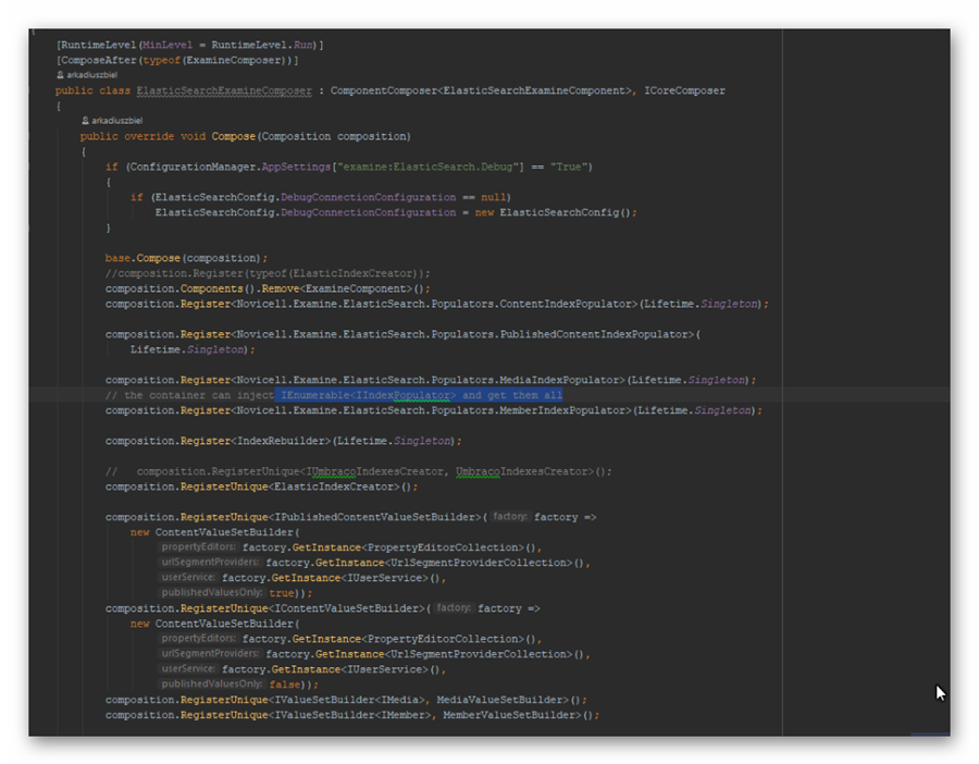 Snippet 2 code snippet