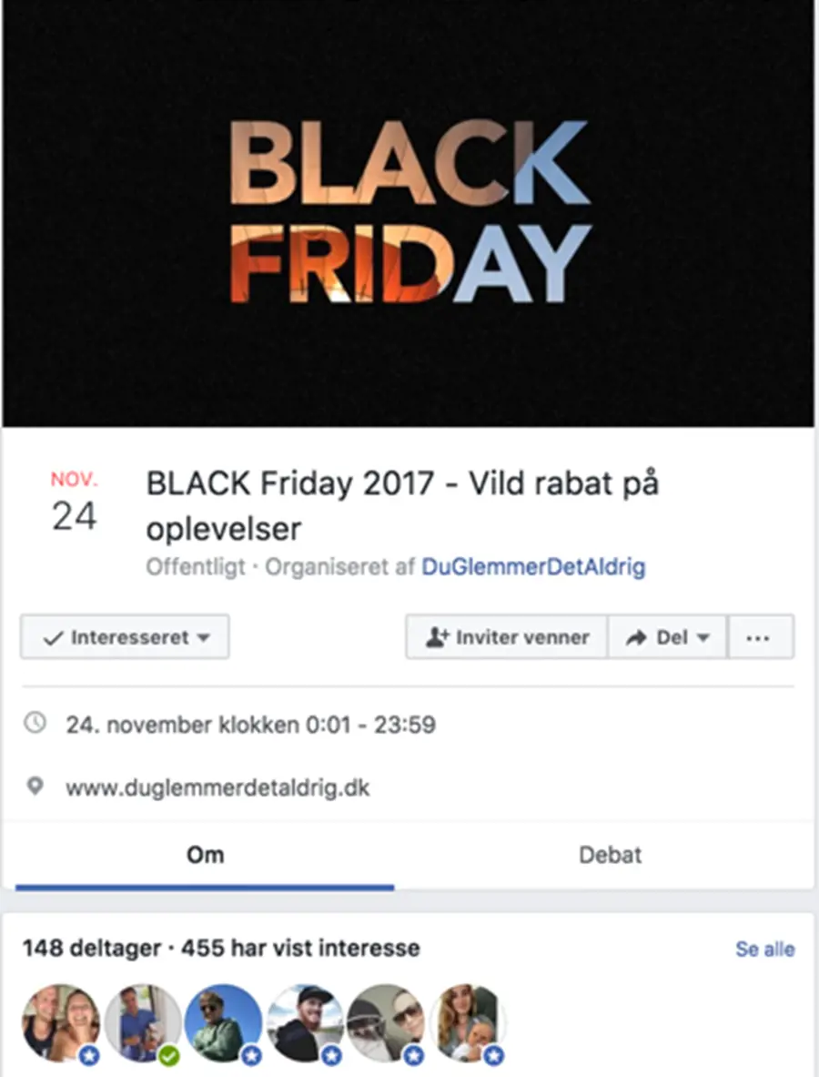Facebook Begivenhed BF 2017