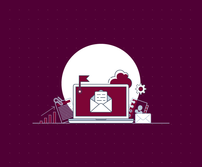 Novicell Blogpost Graphic Header Illustration af kundeservice version 3