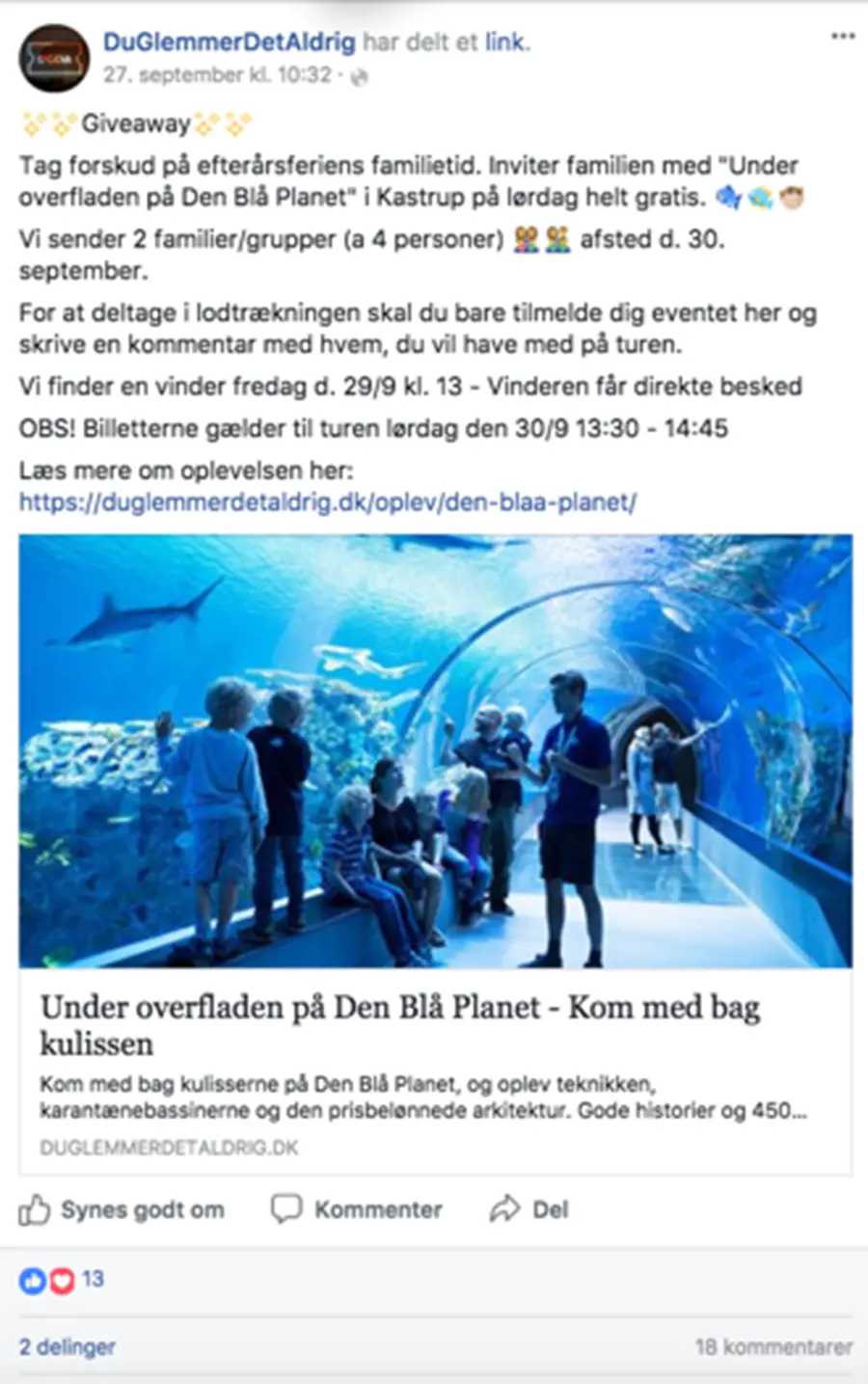 Facebook Begivenhed Du Glemmer Det Aldrig