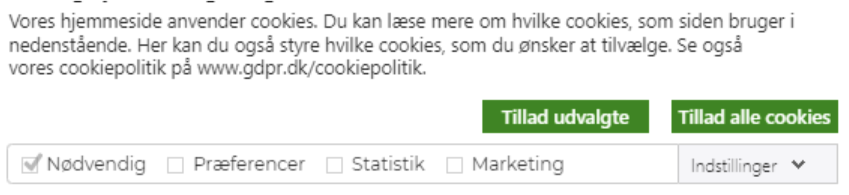 Cookie Banner