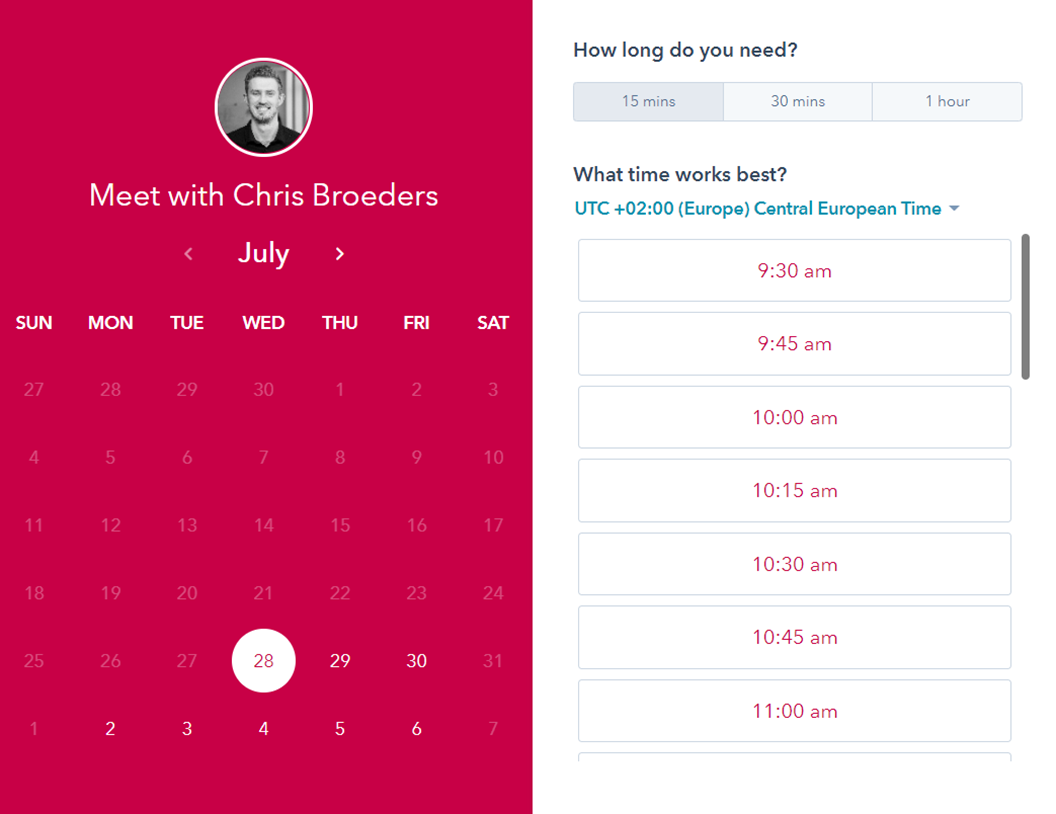 Meetings Tool Novicell