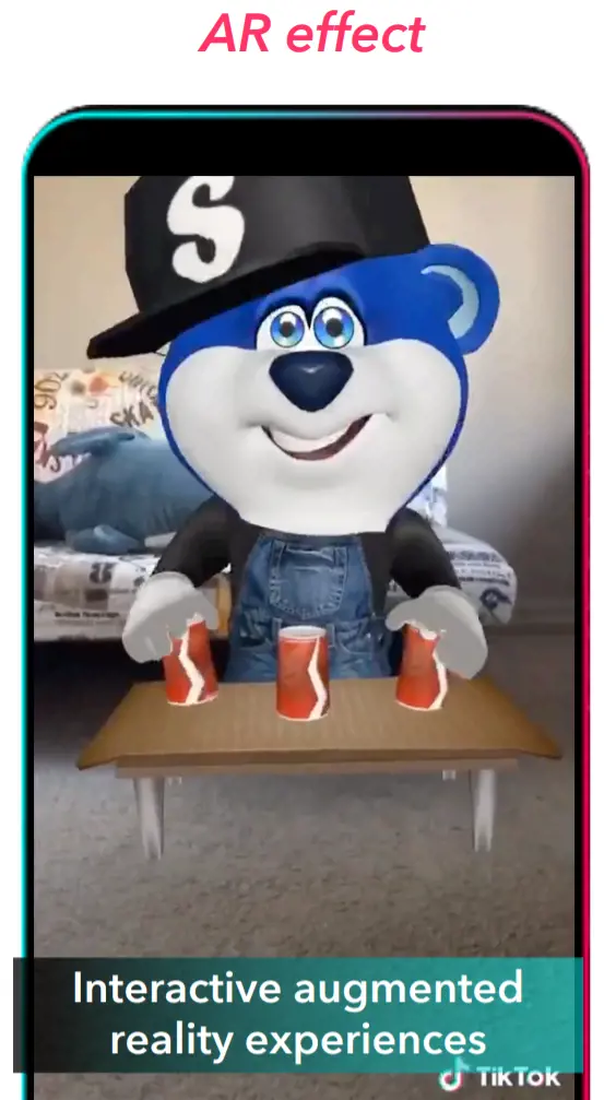 Tiktok Brand AR Lenses Eksempel