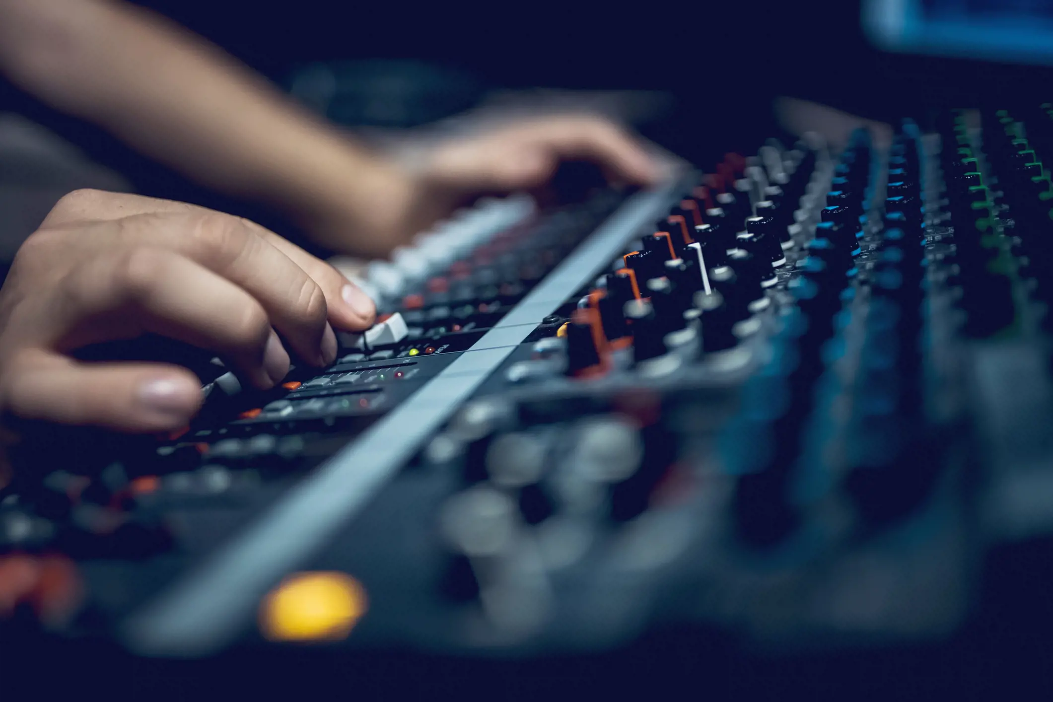 hands on music production board