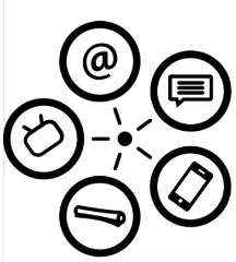 Pinterest Icon Multi