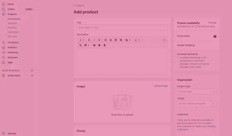Novicell Shopify Administration