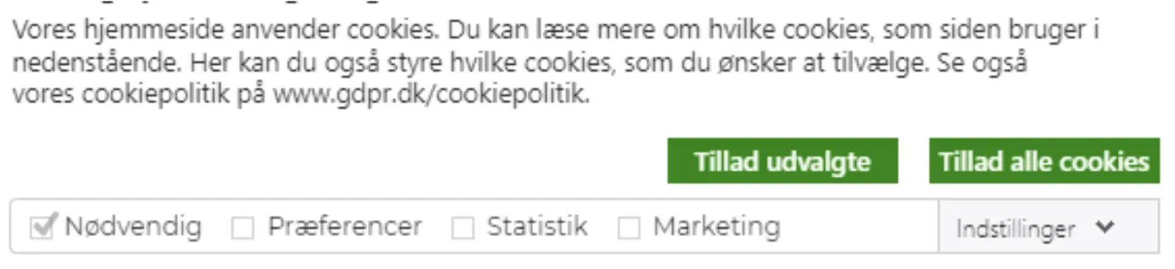 Cookie Banner