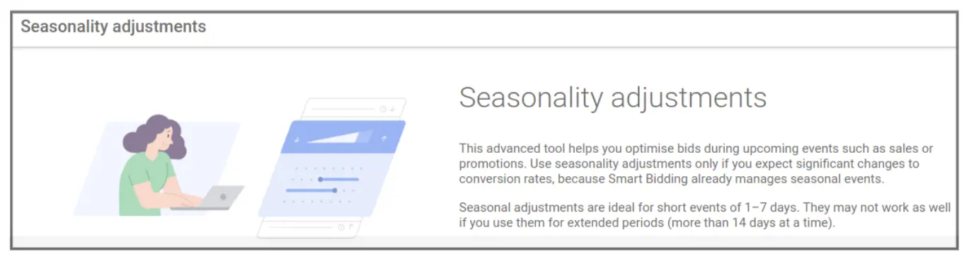 Seasonlity Adjustments Novicell