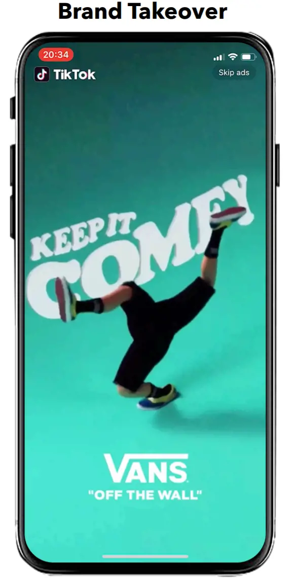 Tiktok Brand Takeover Annoncer