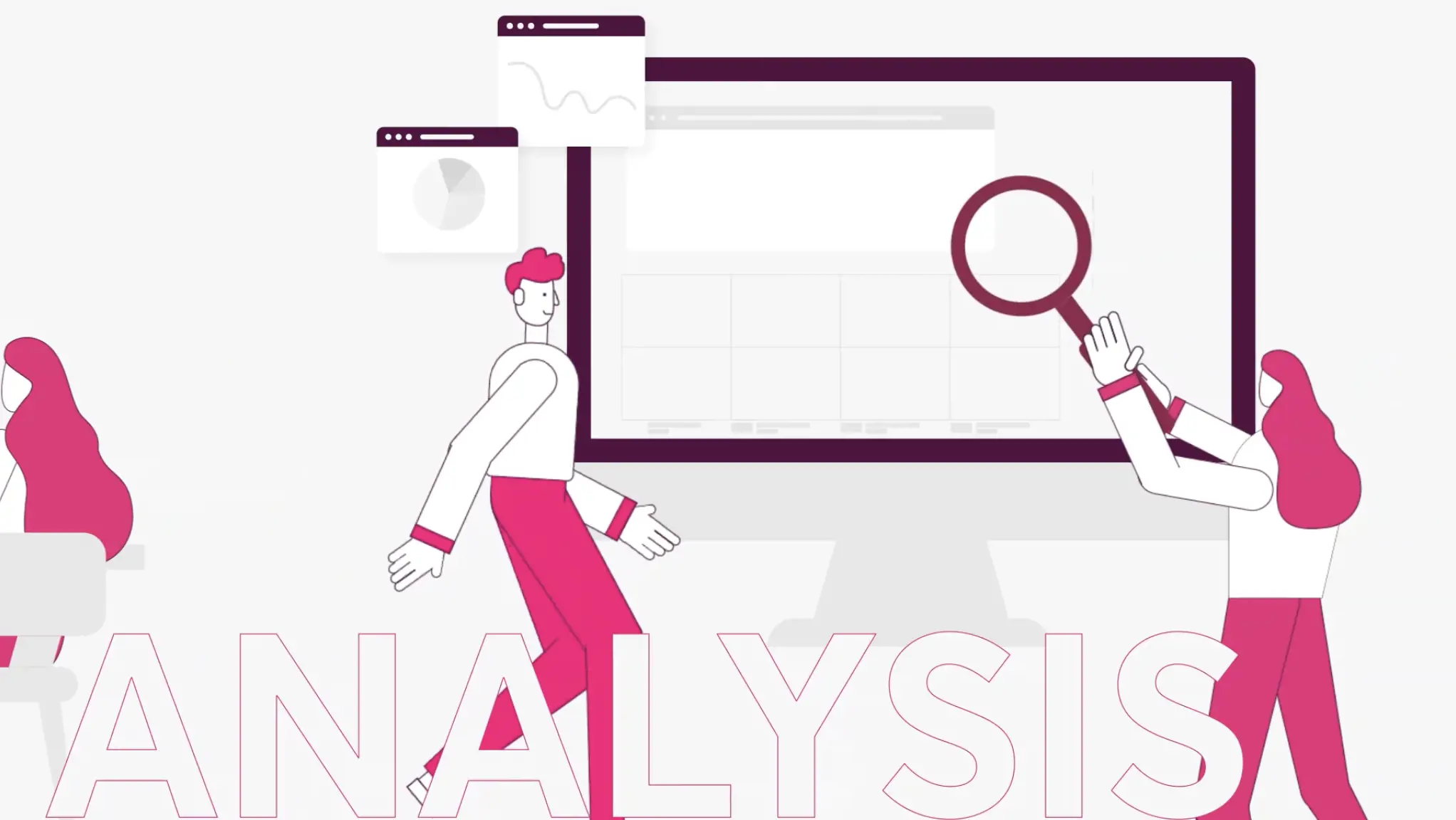 Infographic for analysis process Infographic for analysis process